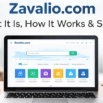 “Zavalio.com website on laptop and smartphone, showing browser-based tools and features, professional tech guide header image”